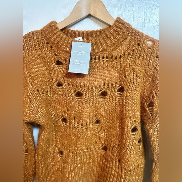 H&M Wool and Alpaca Blend Knit Sweater Jumper Size Medium NWT - Picture 4 of 6